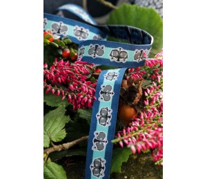 Webband Cooler Claus mint Farbenmix